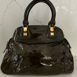 GIVENCHY Nightingale Medium Satchel Olive Green
